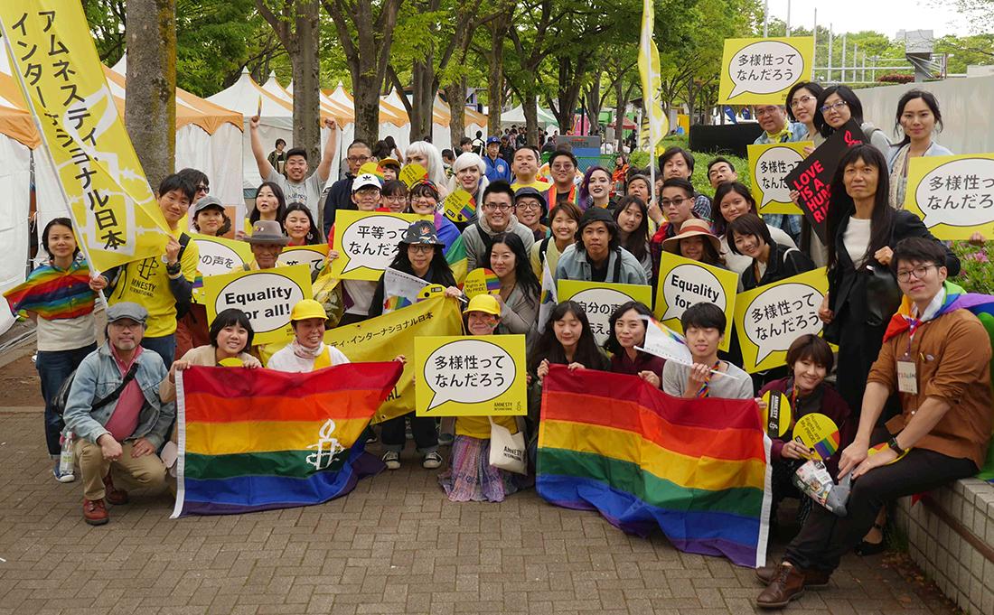 東京レインボープライド2019にて